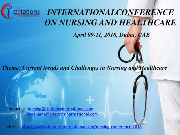 Nursing Conference 2018 | Nursing Meetings 2018 | Nursing Events 2018