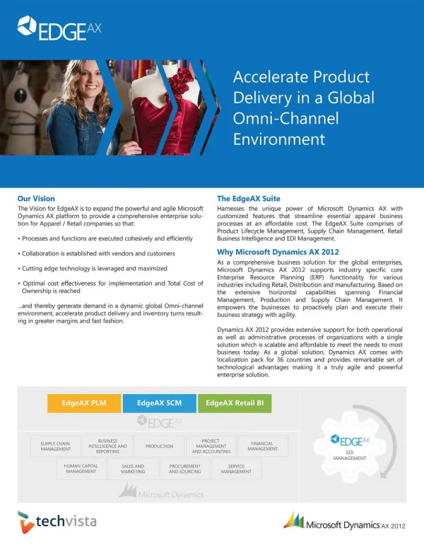 EdgeAX Accelerate Product Delivery in a Global Omni-Channel Environment