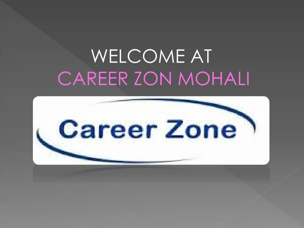welcome at career zon mohali
