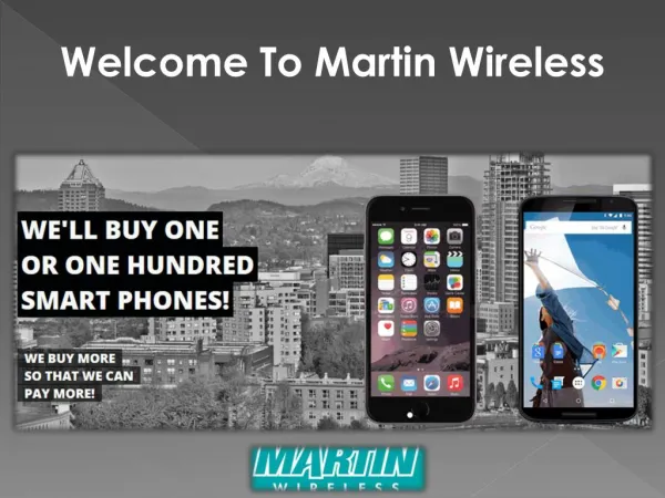 Welcome To Martin Wireless