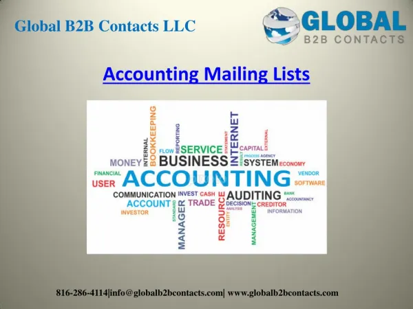accounting mailing lists