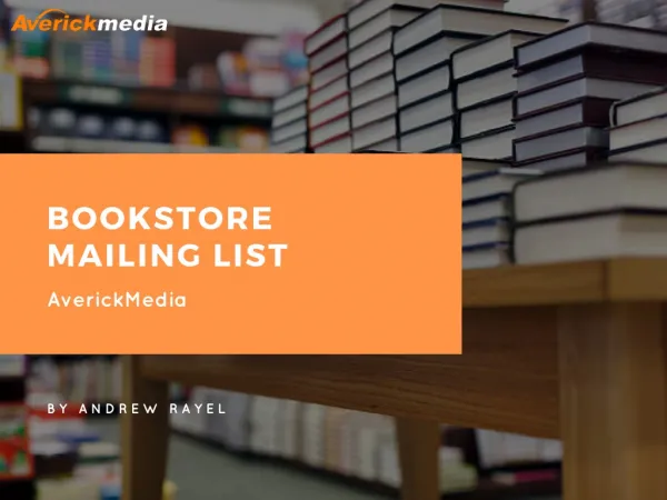 Bookstore Mailing List