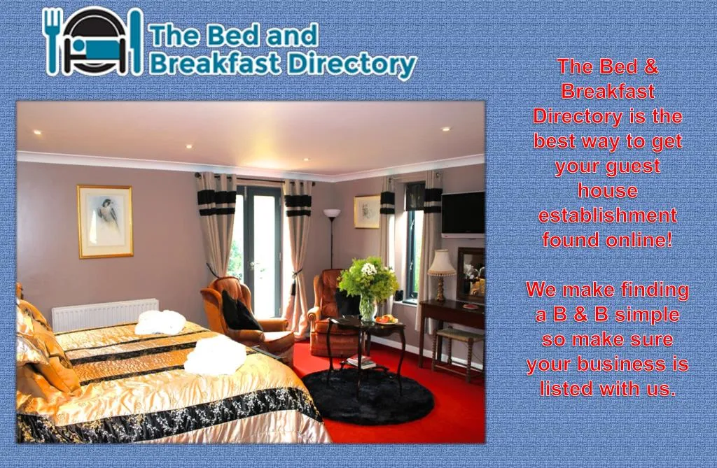 the bed breakfast directory is the best