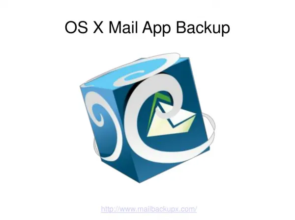 OS X Mail App Backup