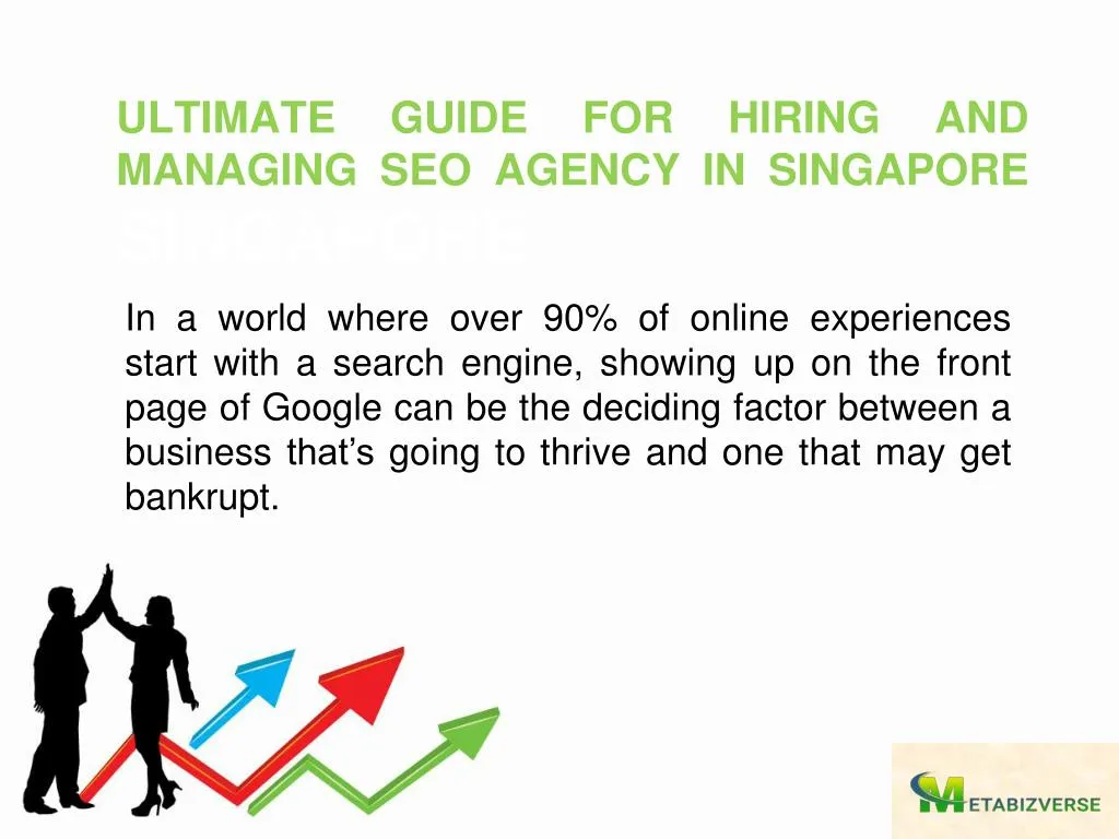 ultimate guide for hiring and managing seo agency in singapore singapore