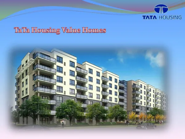 Tata Housing Value Homes an Affordable Residential Project