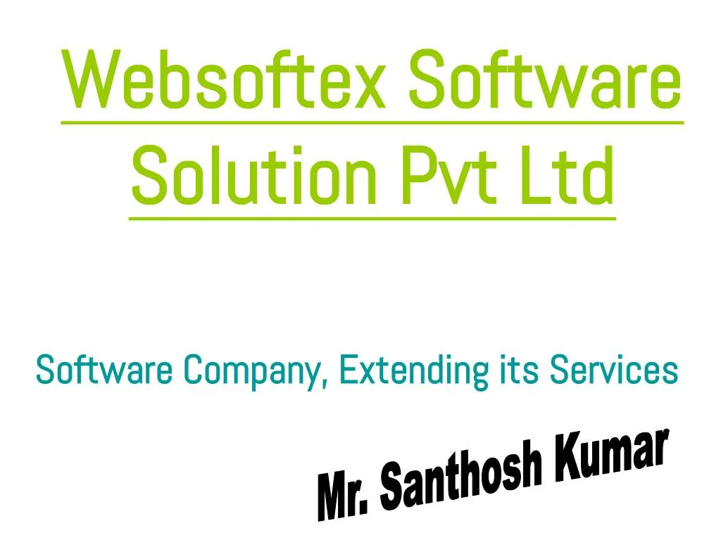 websoftex software solution pvt ltd