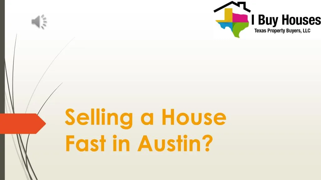 selling a house fast in austin
