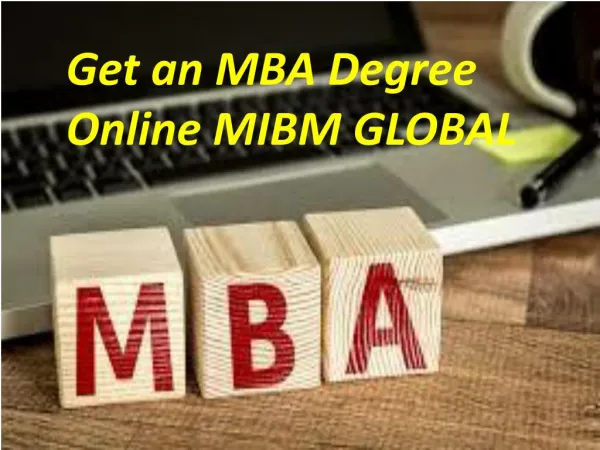 MBA Degree Online confirmation and instructional classes