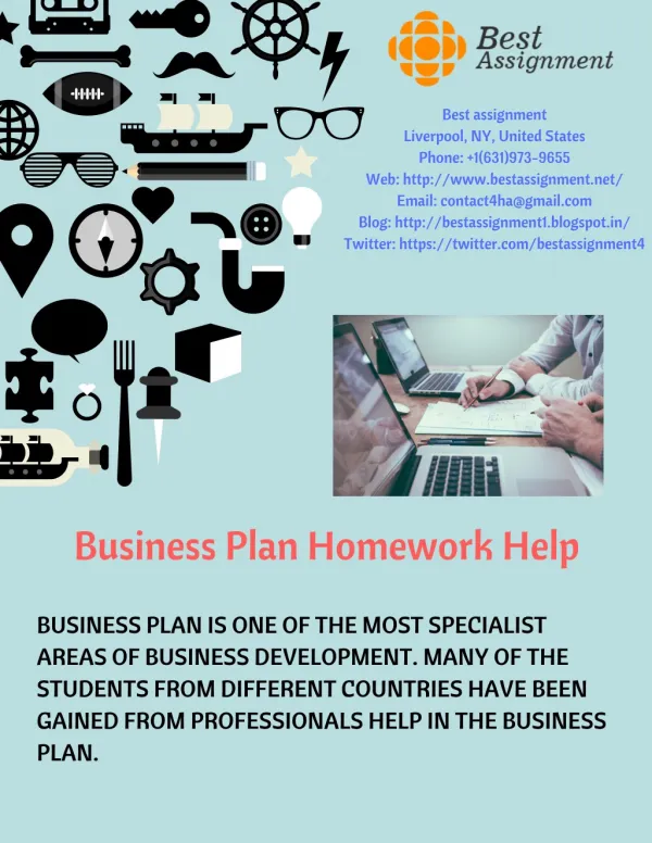 Business plan homework help