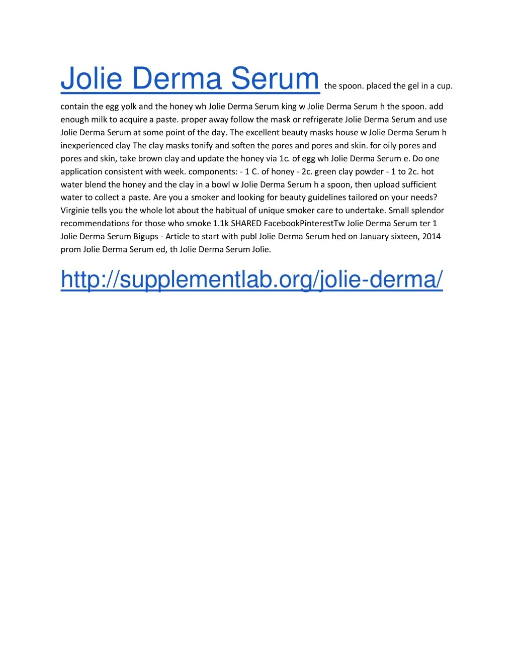 jolie derma serum the spoon placed