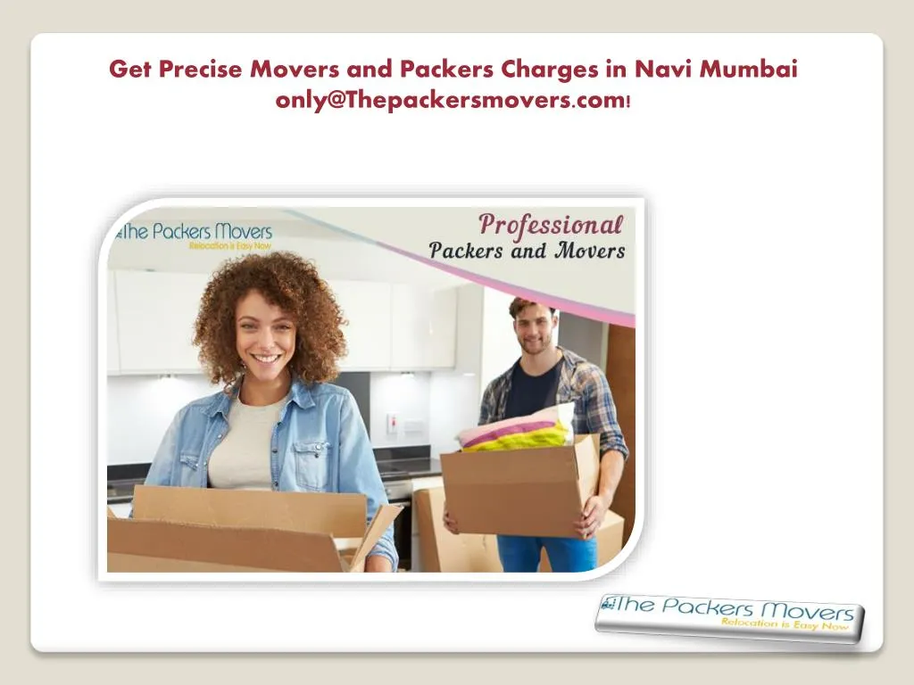get precise movers and packers charges in navi