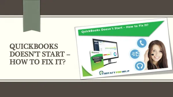 QuickBooks Doesn’t Start – How to Fix It?