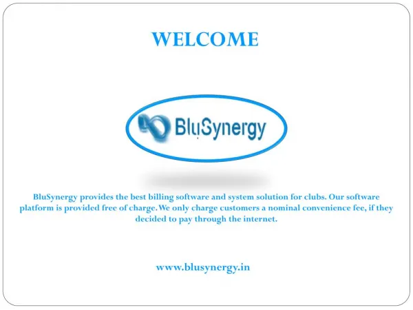 Recurring Billing by Blusynergy