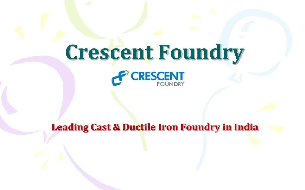 crescent foundry