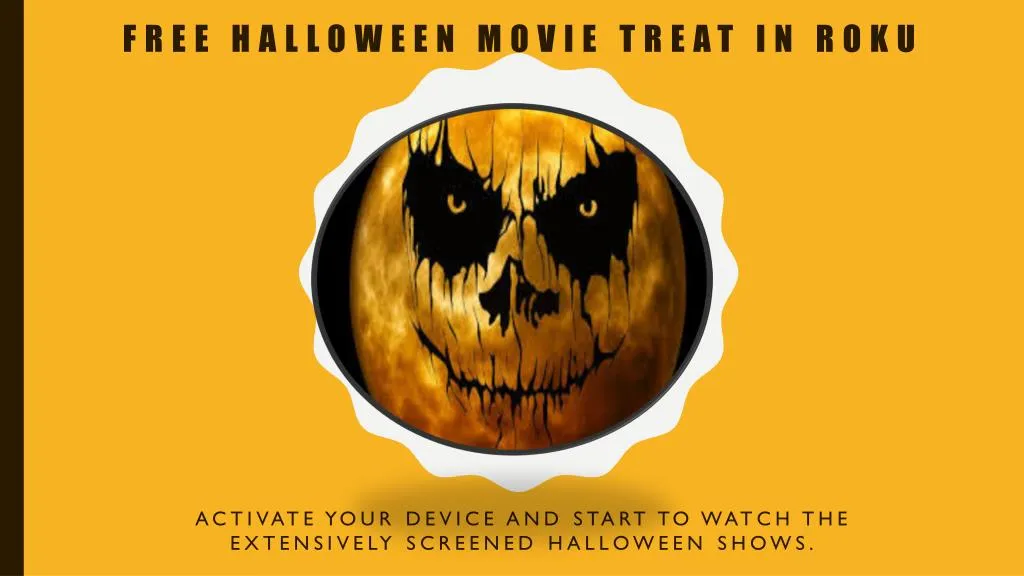free halloween movie treat in roku