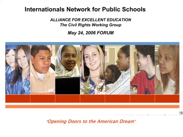 Internationals Network for Public Schools