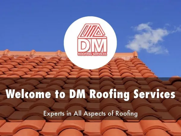 Detail Presentation About DM Roofing Services