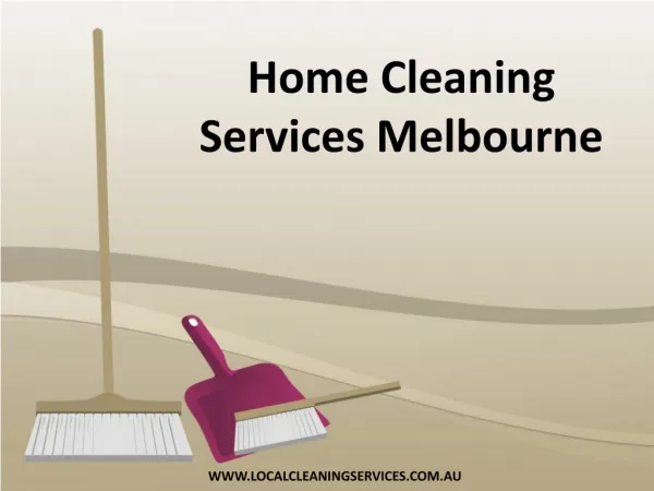 Home Cleaning Services Melbourne - Local Cleaning Services