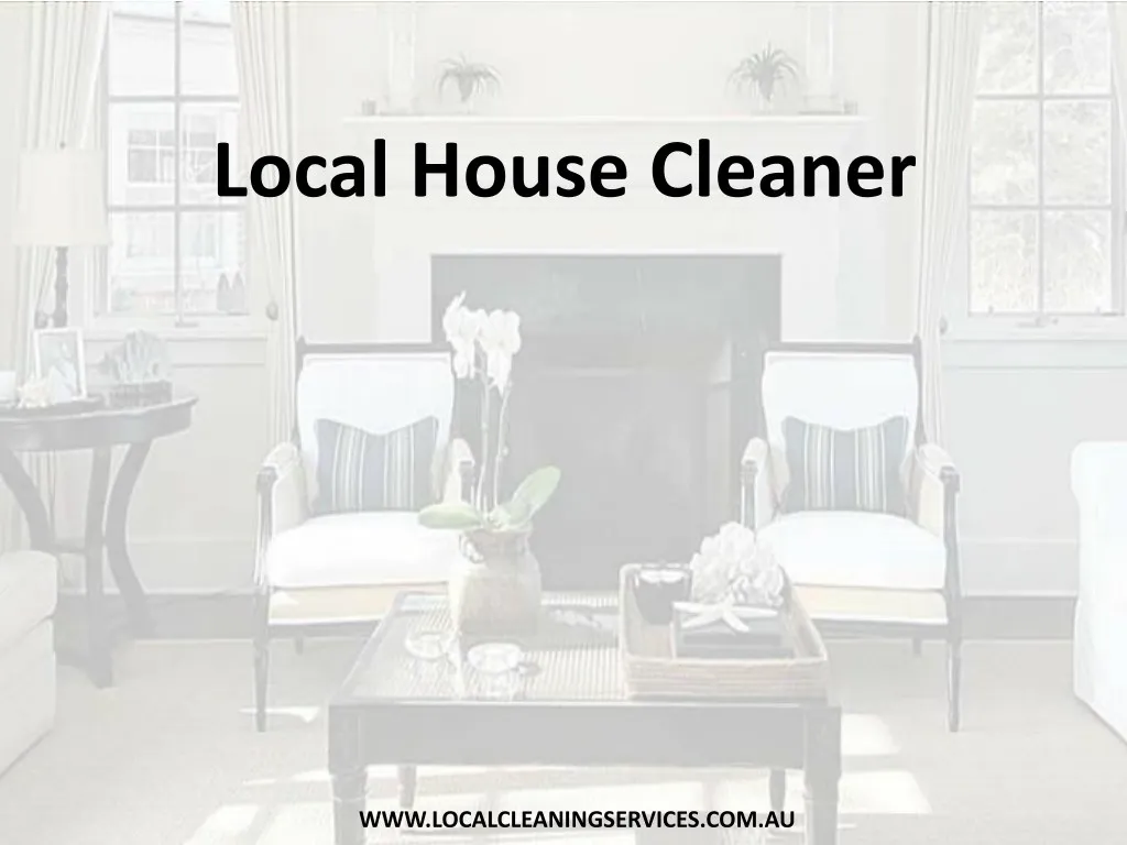 local house cleaner