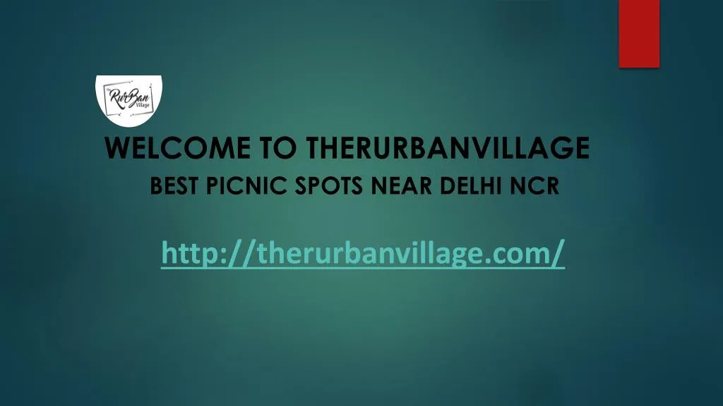 welcome to therurbanvillage