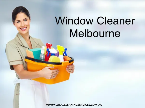 Window Cleaner Melbourne - Local Cleaning Services