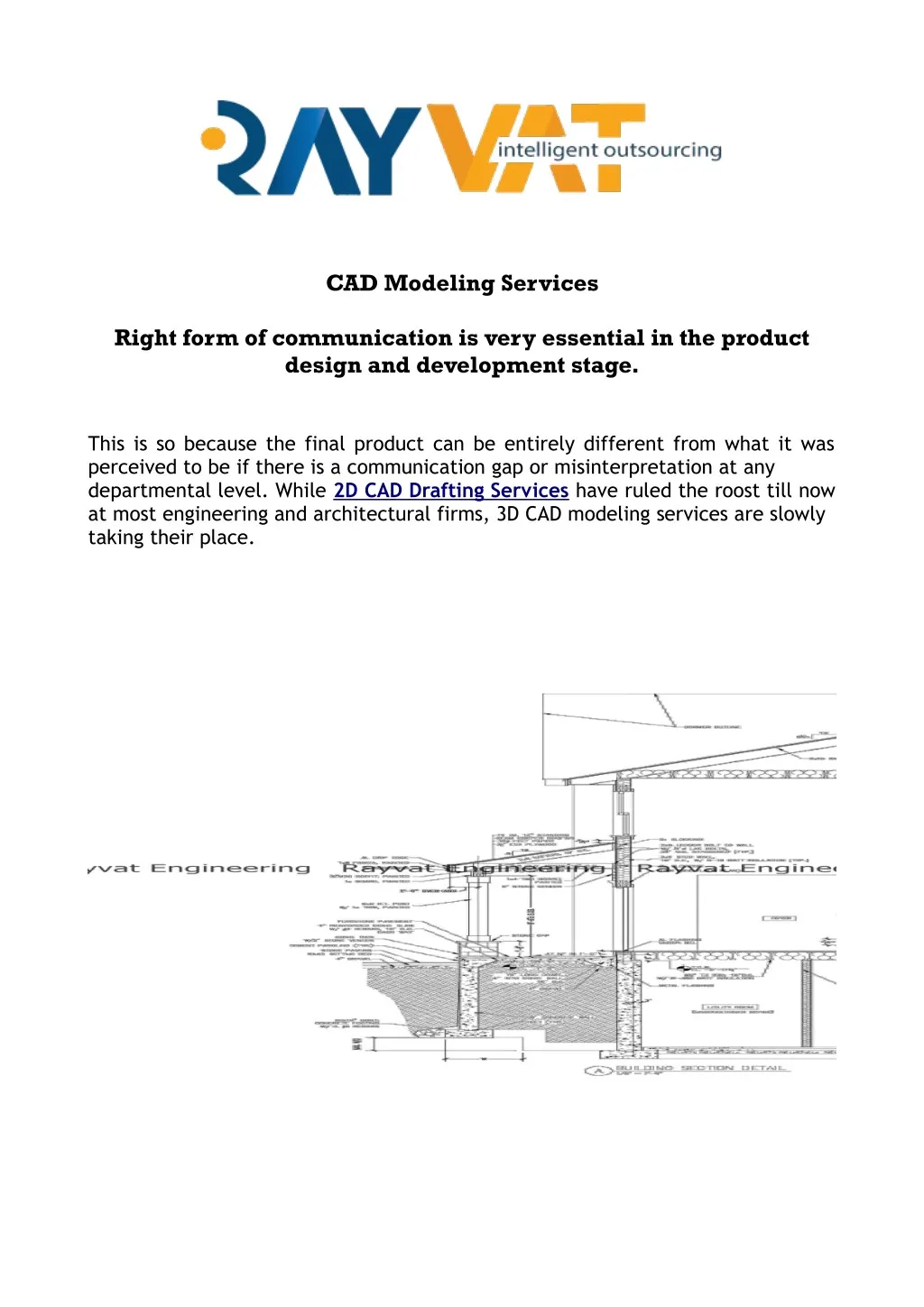 cad modeling services