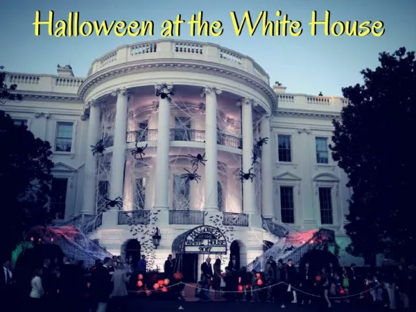 Trumps celebrated Halloween at the White House