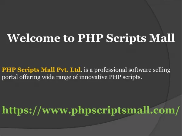Directory Script | PHP Business Directory Script