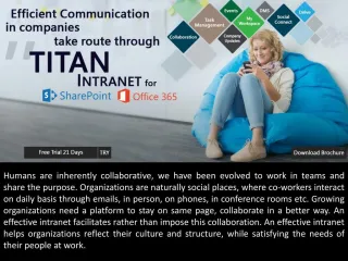 Intranet for SharePoint - slide 1