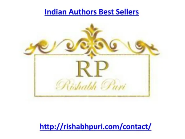 Check out one of best indian authors book sellers