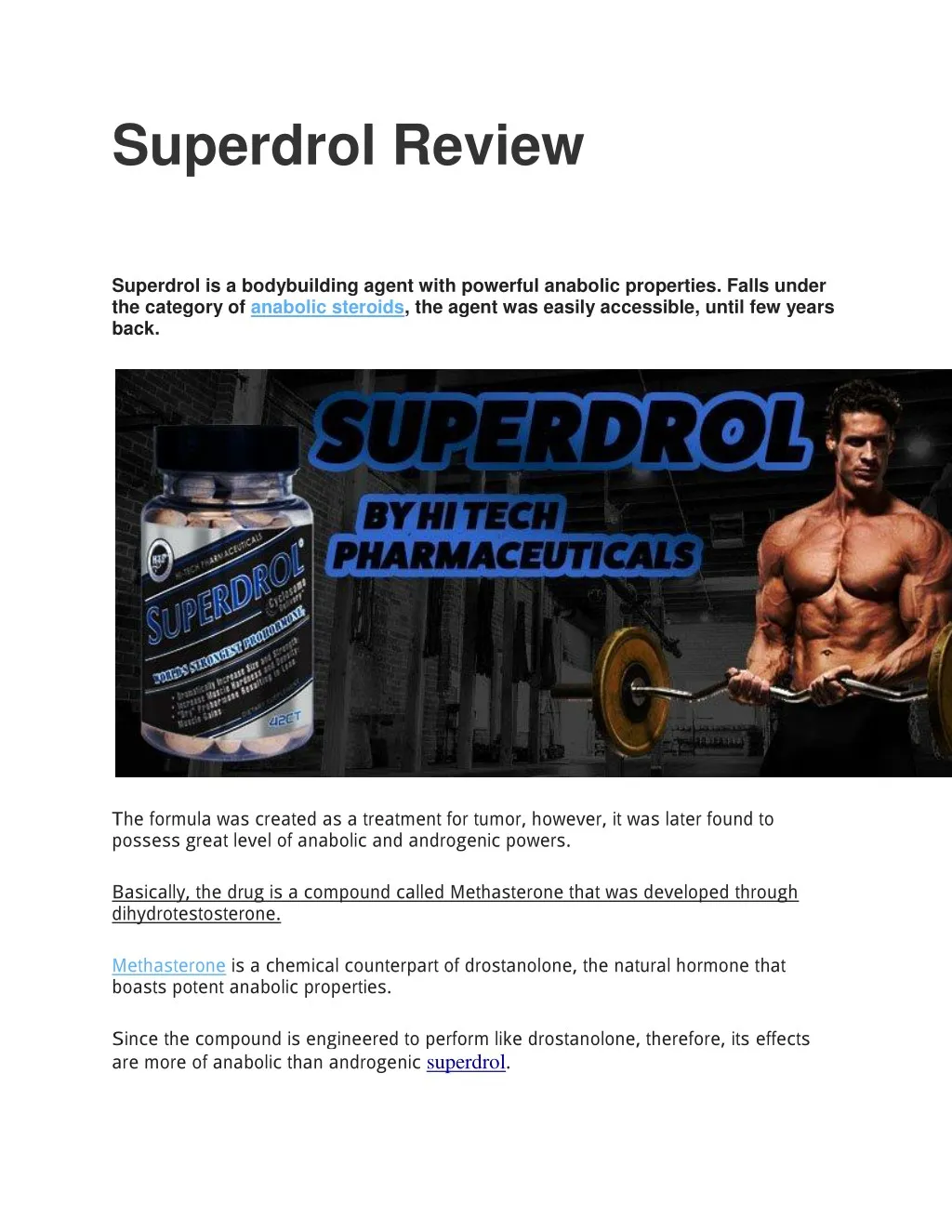 superdrol review