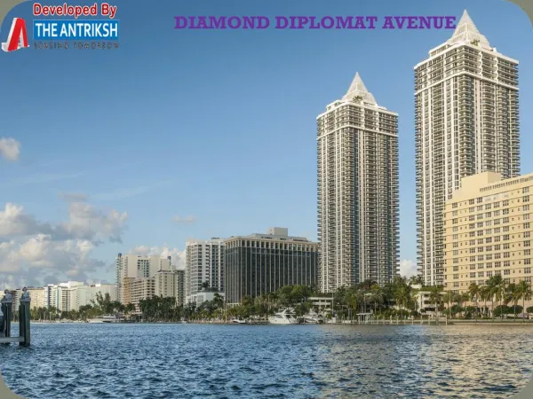 Diamond Diplomat Avenue an affordable project in L Zone Dwarka Phase 2