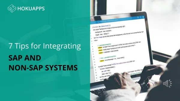7 Tips for Integrating SAP and non-SAP Systems