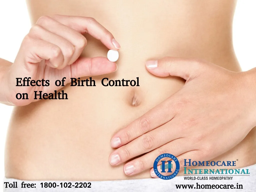 effects of birth control on health on health