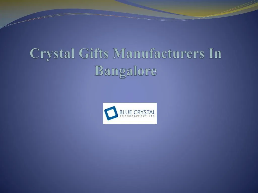 crystal gifts manufacturers in bangalore