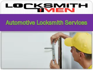 Automotive Locksmith Services - slide 1
