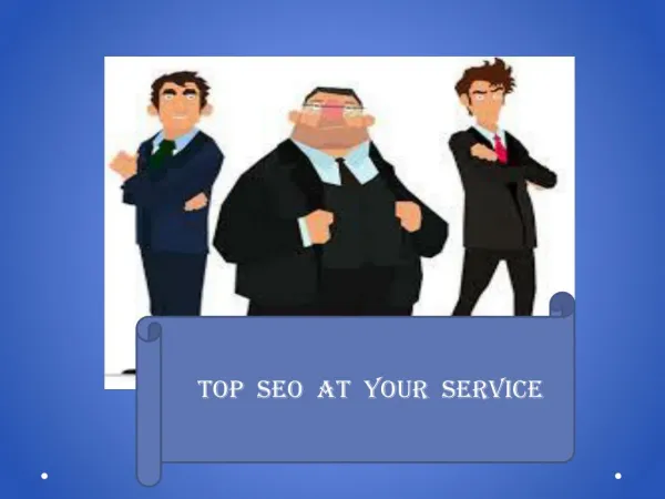 Top SEO at your SERVICE