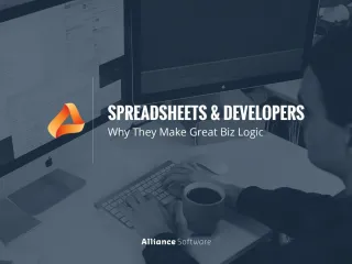 Business Process with Spreadsheets - slide 1