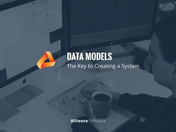 Designing Systems with Data Models