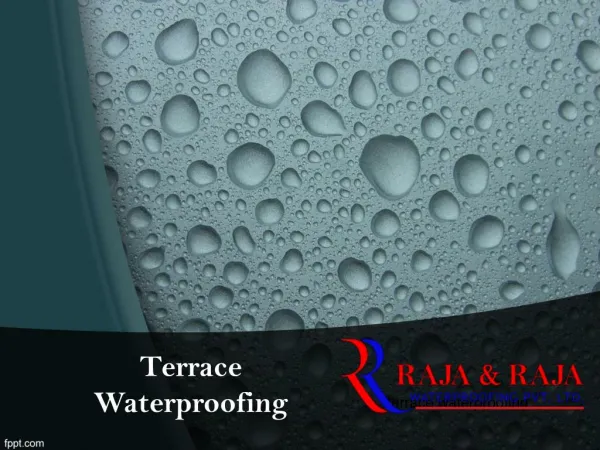 Terrace Waterproofing Solutions