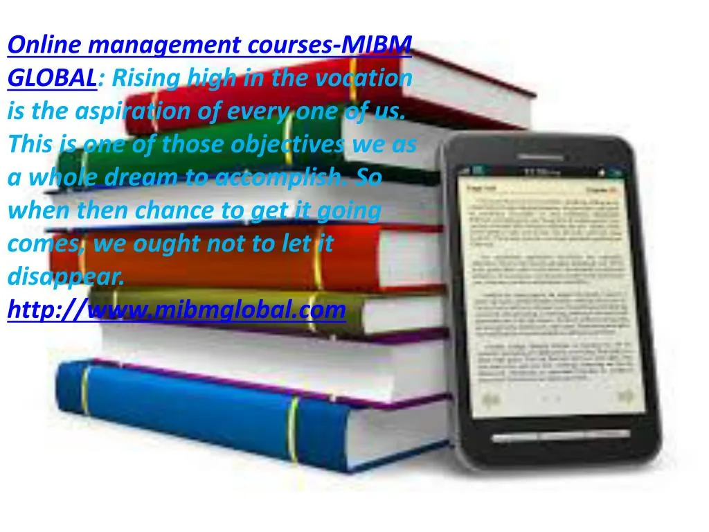 online management courses mibm global rising high