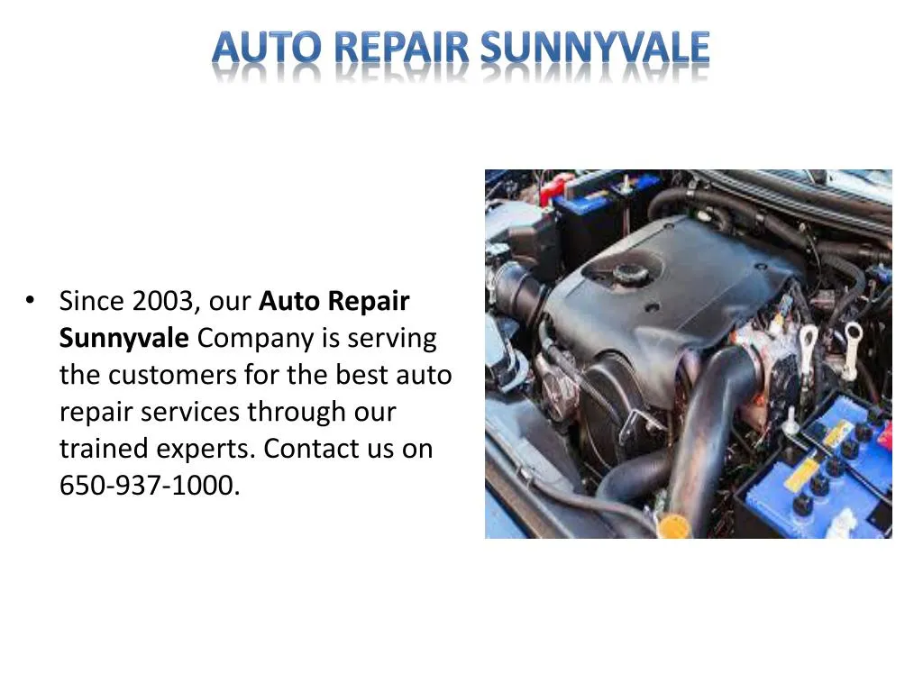 auto repair sunnyvale