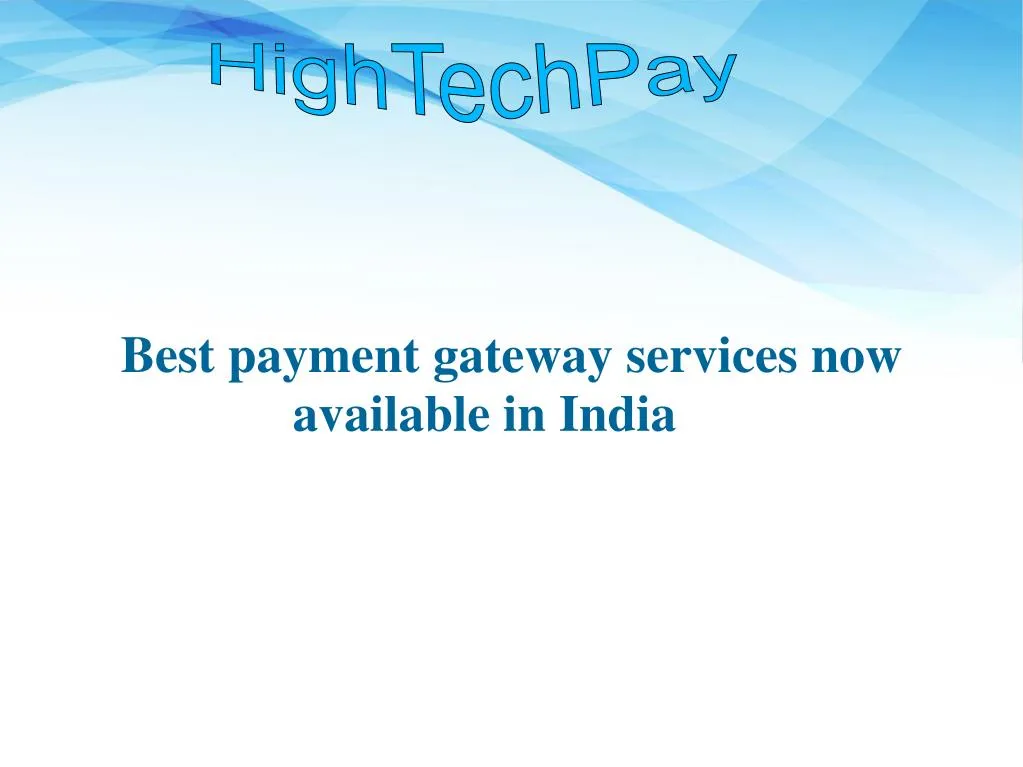 best payment gateway services now available