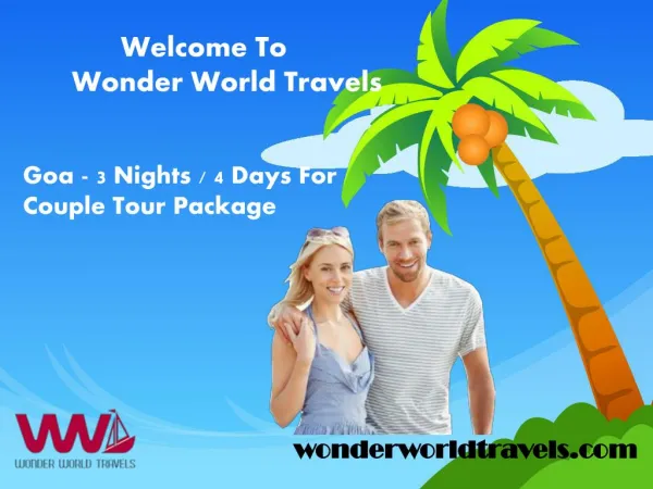 Goa 3 Nights 4 Days For Couple Tour Package