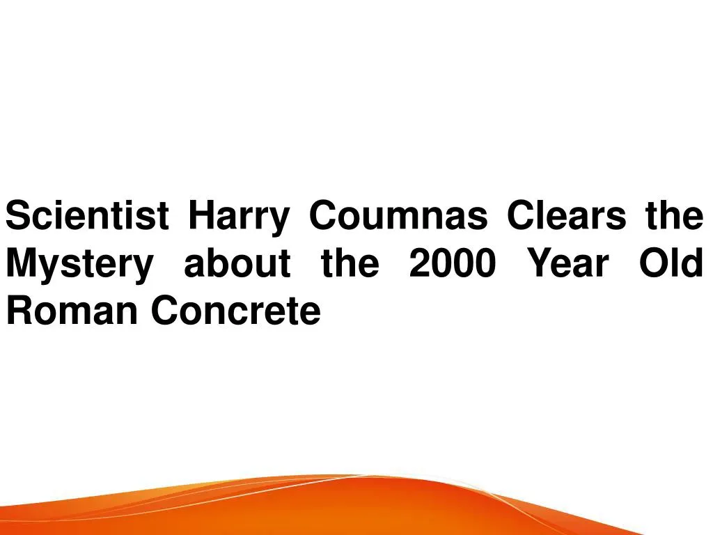 scientist harry coumnas clears the mystery about