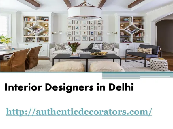 Interior Designers in Delhi