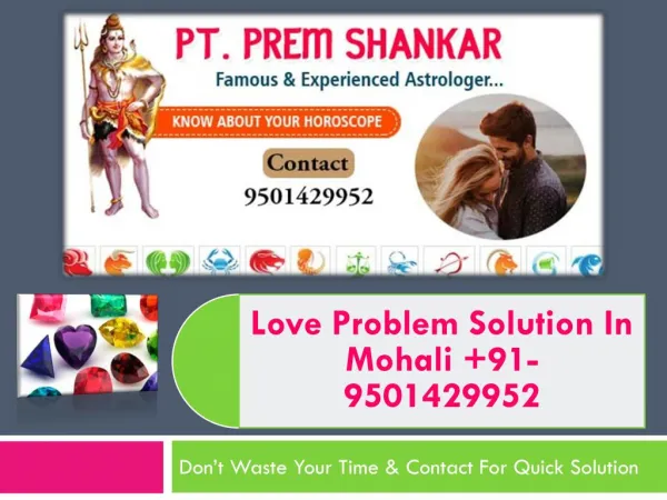 Love Problem Solution in Maharashtra | Call : 91-9501429952 | India
