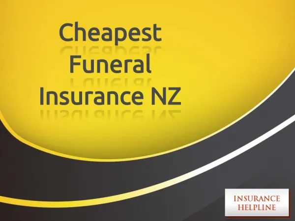 Cheapest Funeral Insurance NZ