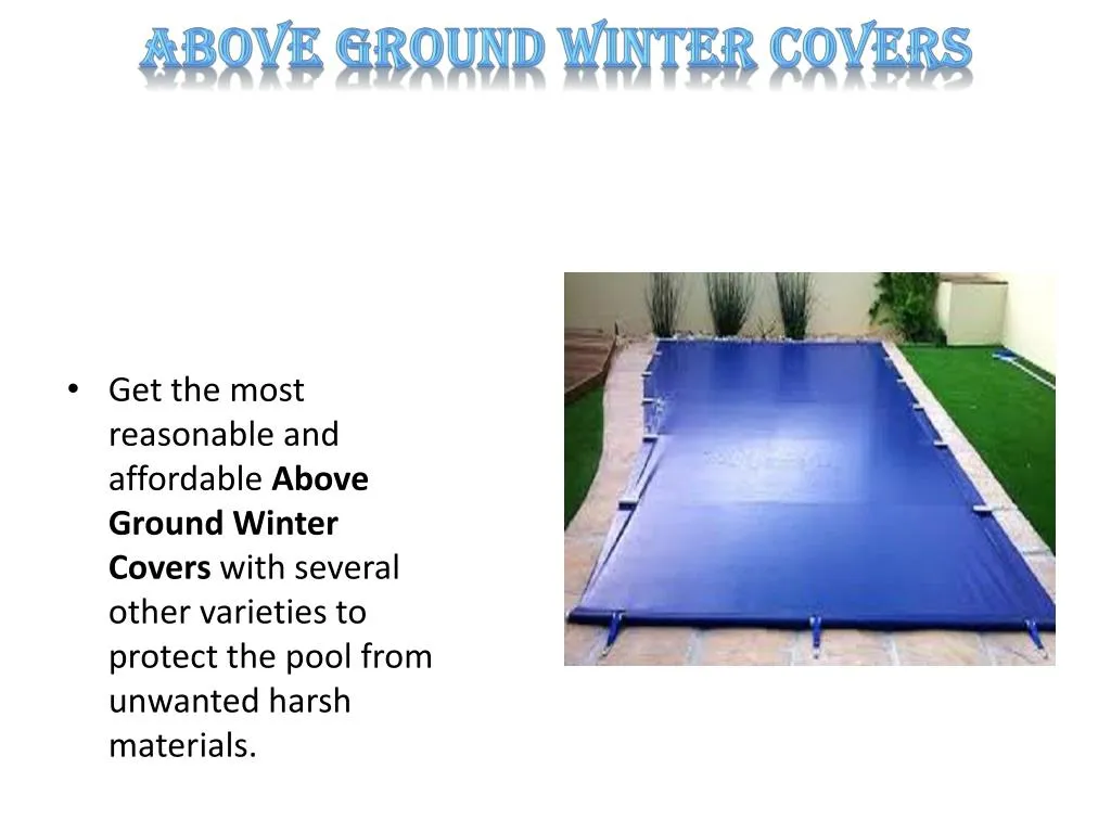 above ground winter covers